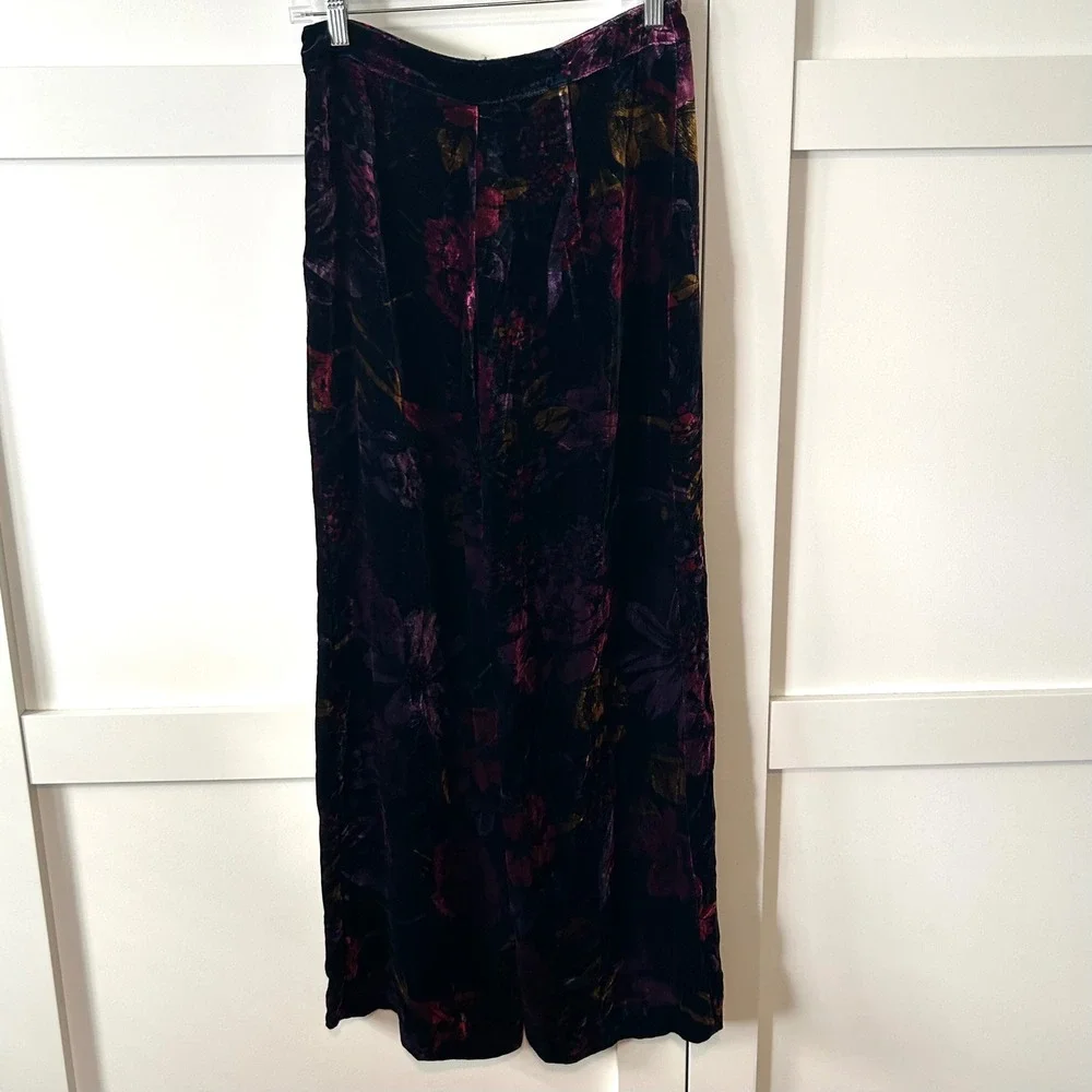 Trina Turk Women's Floral Print Grand Gardens Silk Blend‎ Pants in Size 0